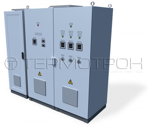 POWER SUPPLY CABINET SET FOR AUTOMATICS AND TELEMECHANICS SHPAT WITH UNINTERRUPTIBLE POWER SUPPLY AND MONITORING AND CONTROL SYSTEM